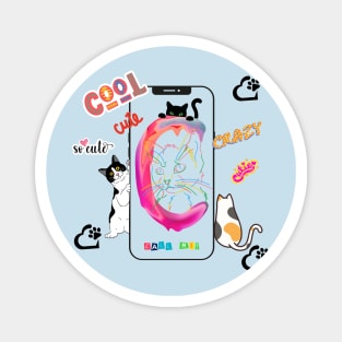 C is for cats Magnet